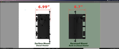 OVERLAND CAVE ADVENTURE BUILT -IN HEATER - JEEP OR BRONCO DRIVER SIDE BACK WINDOW