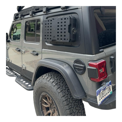 OVERLAND CAVE ADVENTURE BUILT -IN HEATER - JEEP OR BRONCO DRIVER SIDE BACK WINDOW