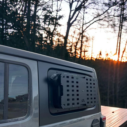 OVERLAND CAVE ADVENTURE BUILT -IN HEATER - JEEP OR BRONCO DRIVER SIDE BACK WINDOW